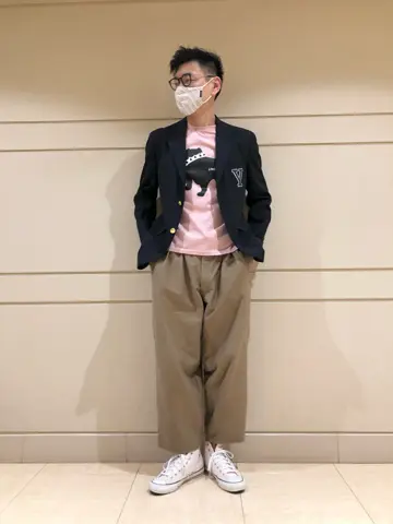 J.PRESS MEN 赤石 コーディネート画像