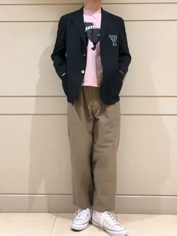 J.PRESS MEN 赤石 コーディネート画像