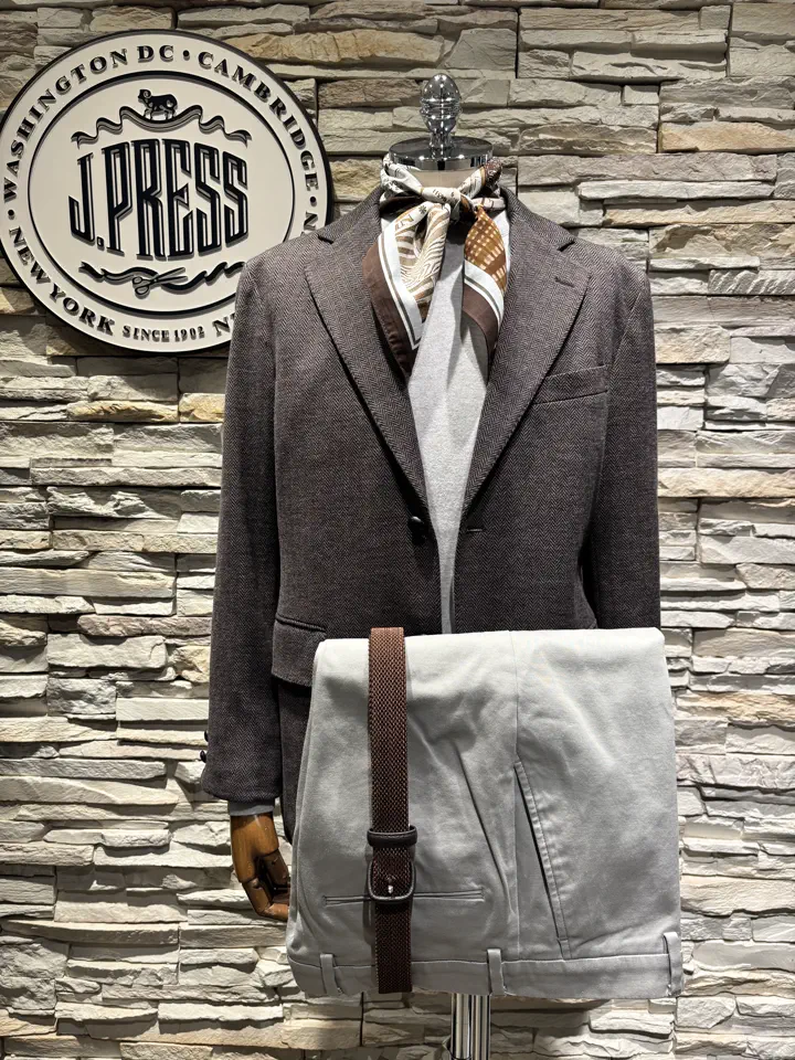J.PRESS MEN 晴山 コーディネート画像