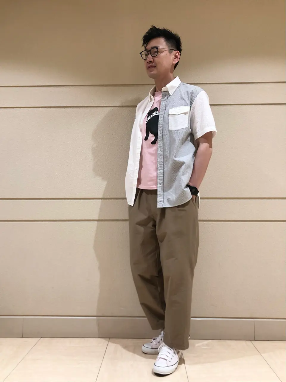  赤石 コーディネート画像