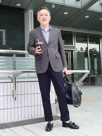 J.PRESS MEN 堤 コーディネート画像