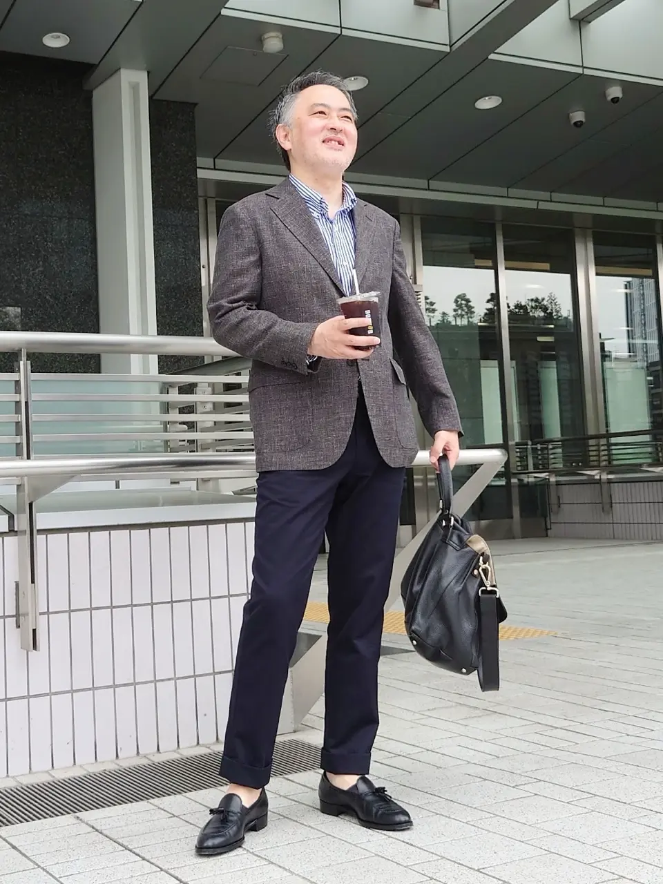 J.PRESS MEN 堤 コーディネート画像