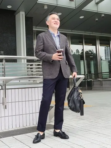 J.PRESS MEN 堤 コーディネート画像