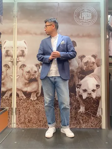 J.PRESS MEN 岩名 コーディネート画像