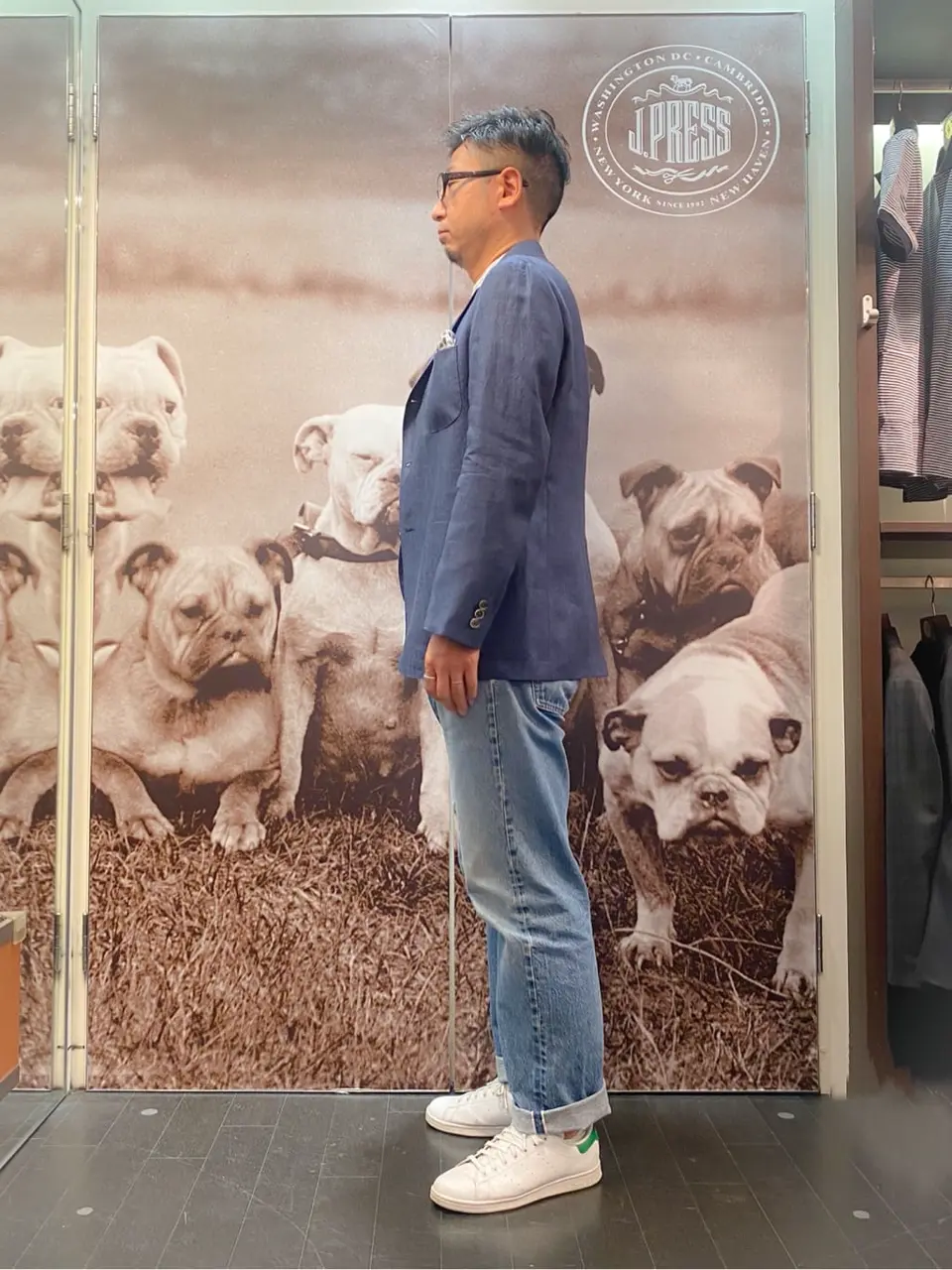 J.PRESS MEN 岩名 コーディネート画像