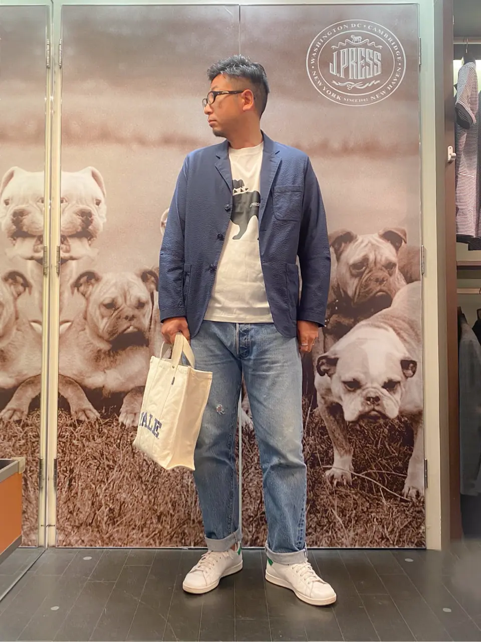 J.PRESS MEN 岩名 コーディネート画像