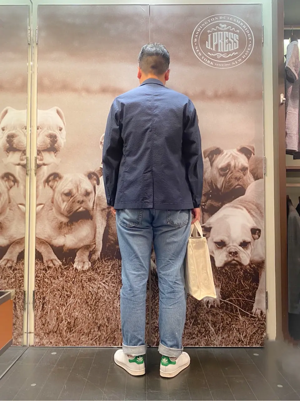 J.PRESS MEN 岩名 コーディネート画像