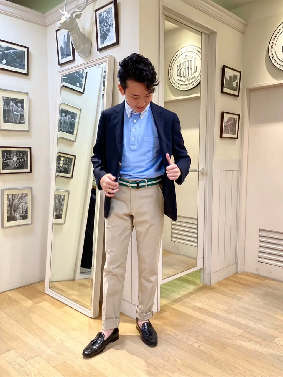 J.PRESS MEN 山本 コーディネート画像