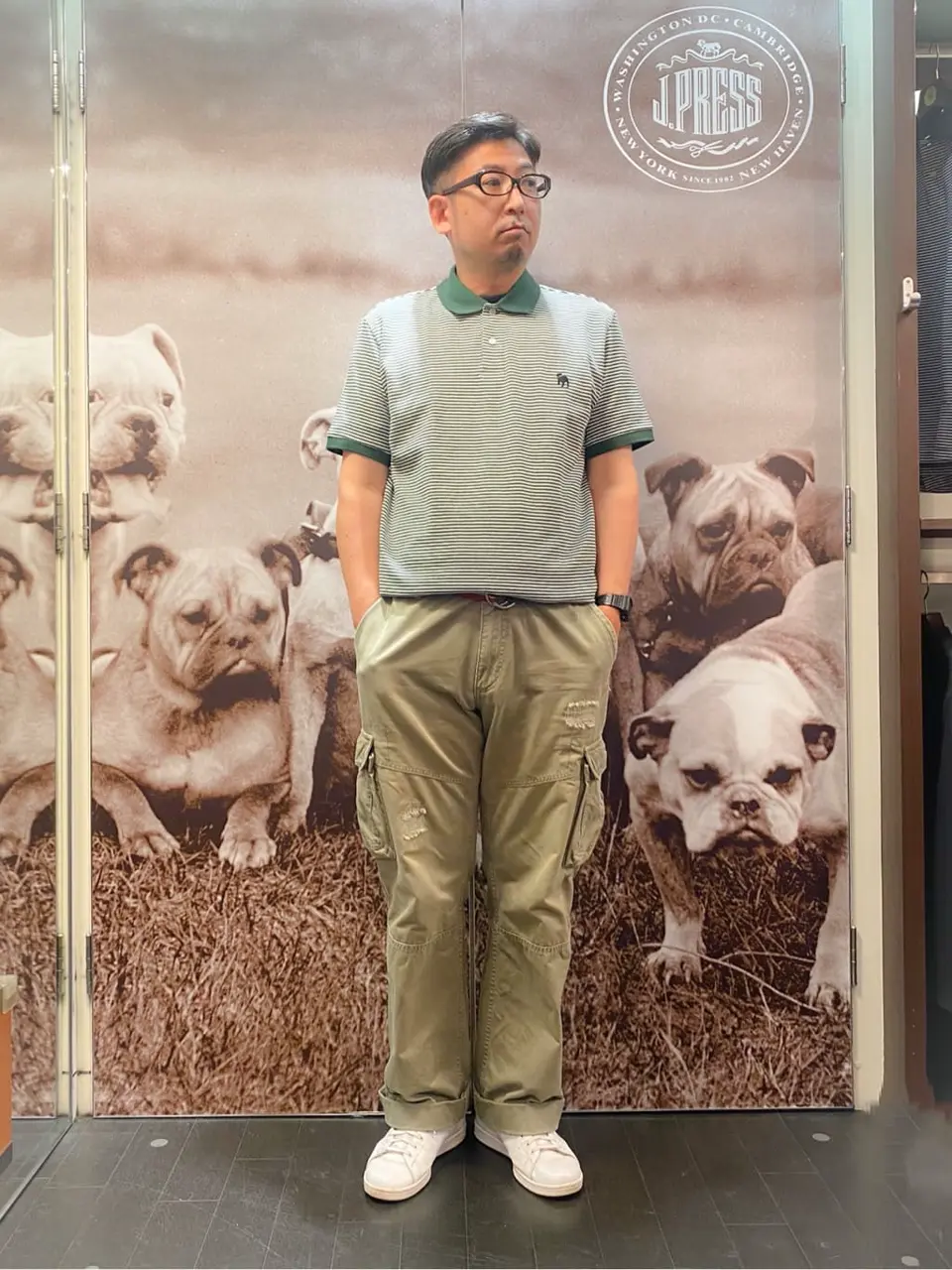 J.PRESS MEN 岩名 コーディネート画像