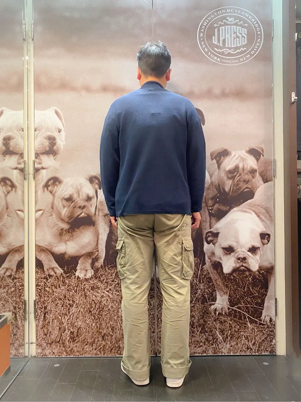 J.PRESS MEN 岩名 コーディネート画像