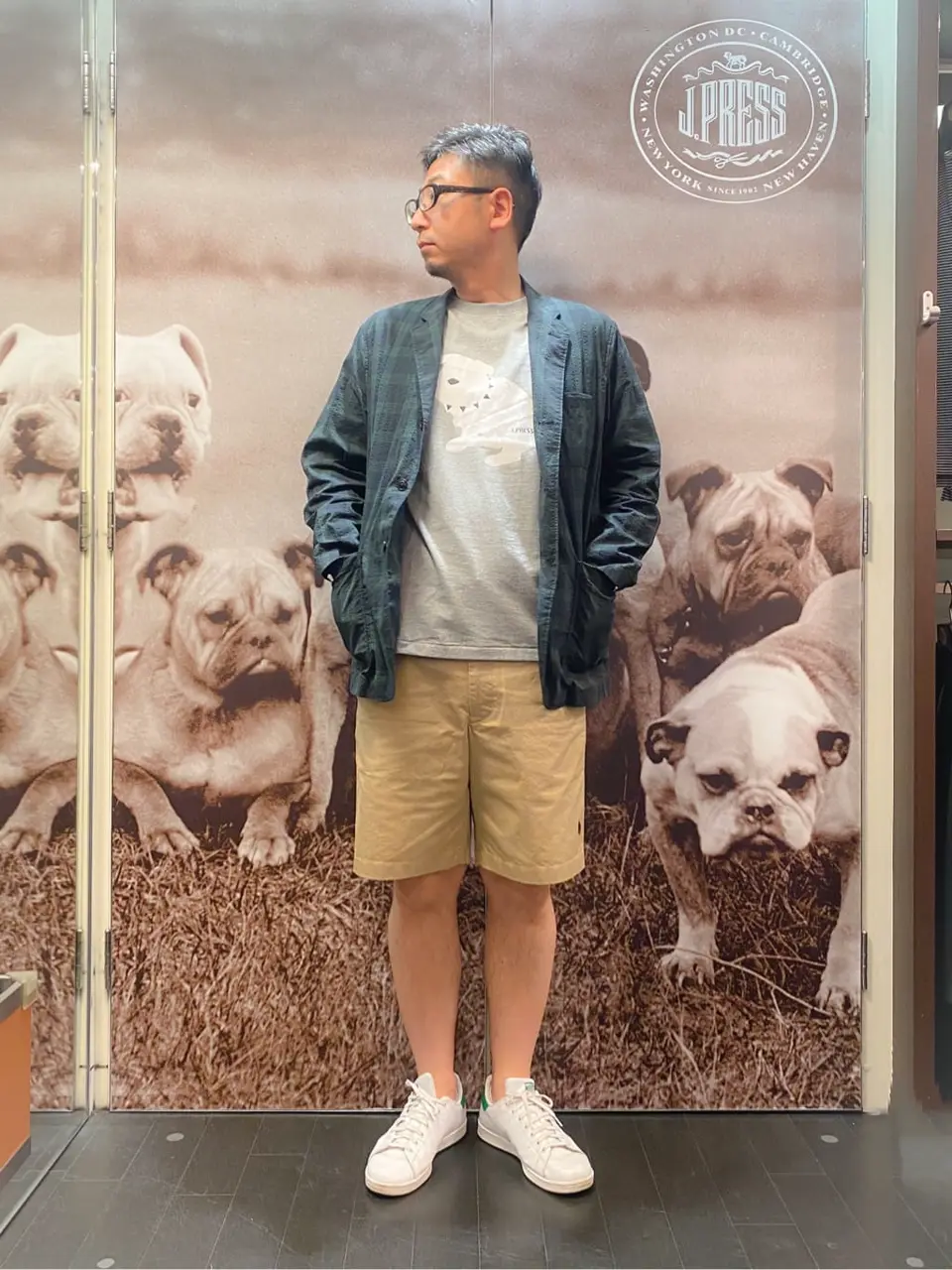 J.PRESS MEN 岩名 コーディネート画像