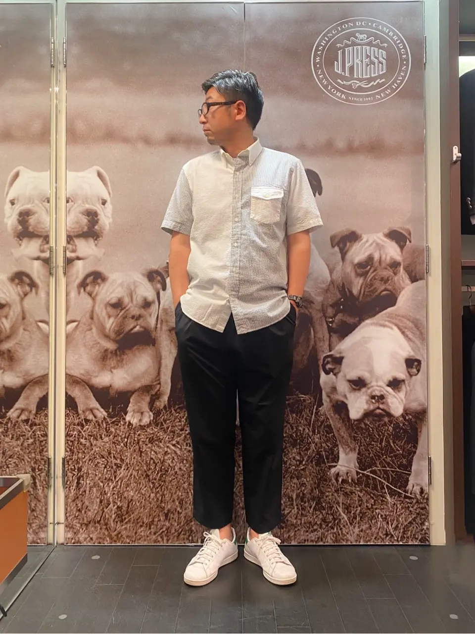 J.PRESS MEN 岩名 コーディネート画像