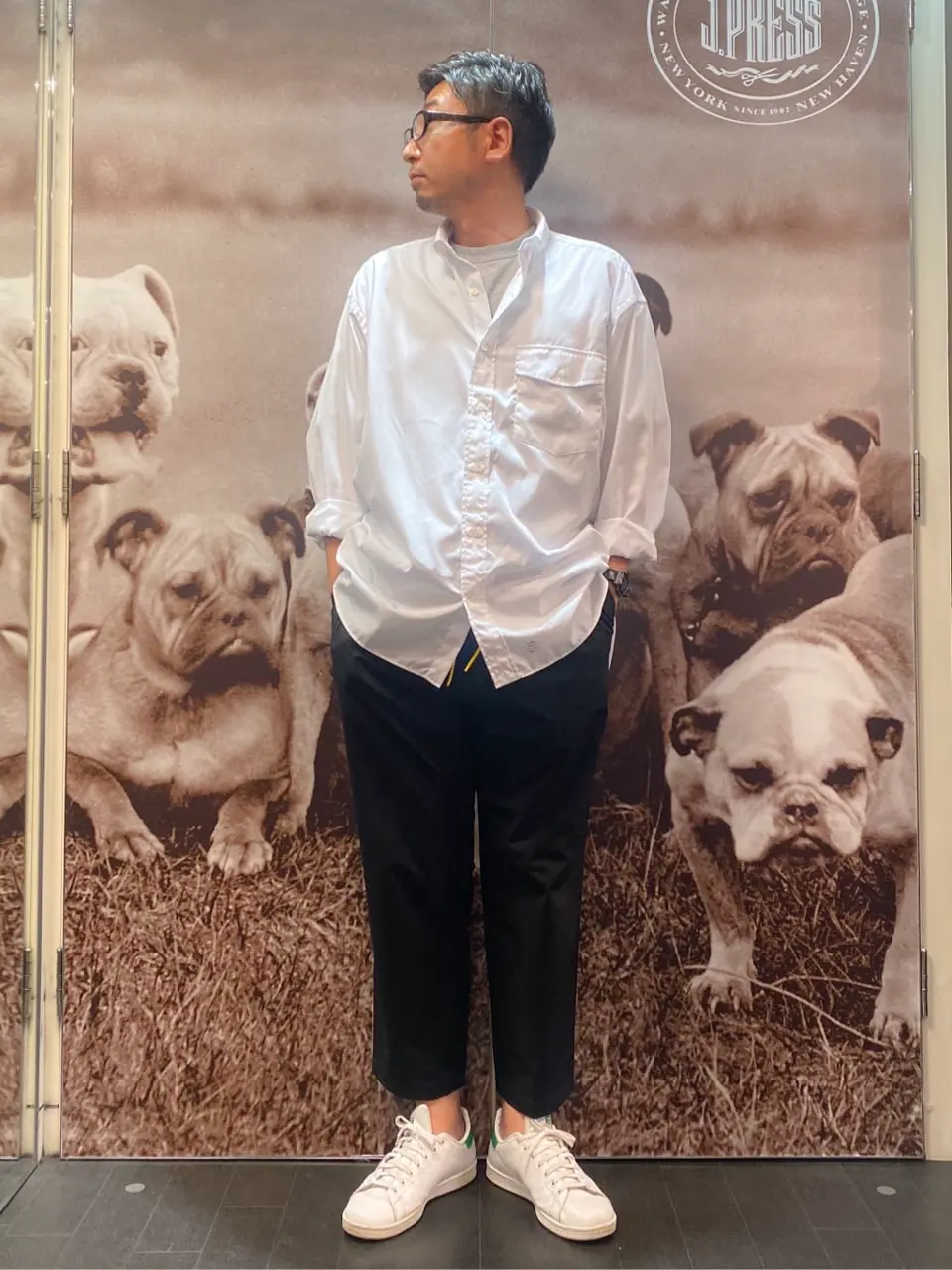 J.PRESS MEN 岩名 コーディネート画像