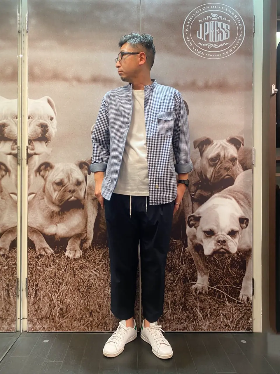 J.PRESS MEN 岩名 コーディネート画像