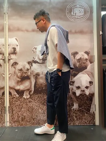 J.PRESS MEN 岩名 コーディネート画像