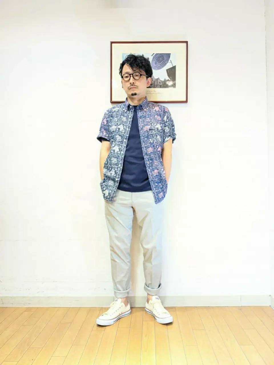 J.PRESS MEN 乾 コーディネート画像