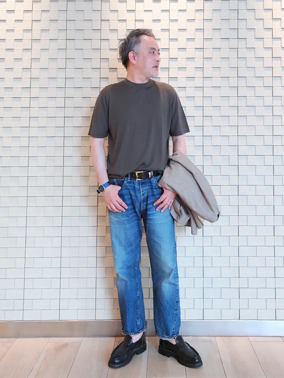 J.PRESS MEN 堤 コーディネート画像