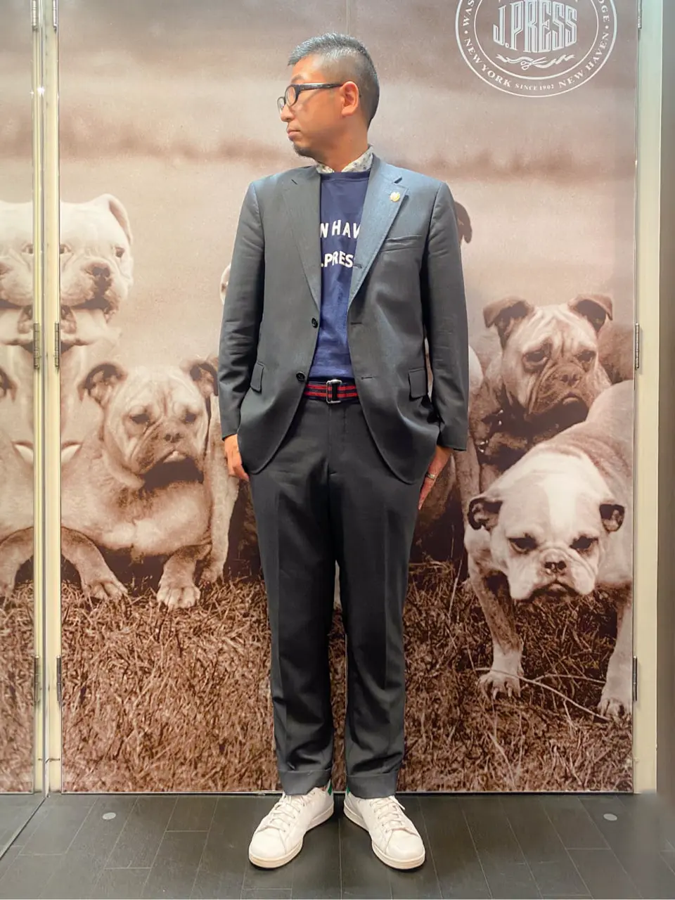 J.PRESS MEN 岩名 コーディネート画像