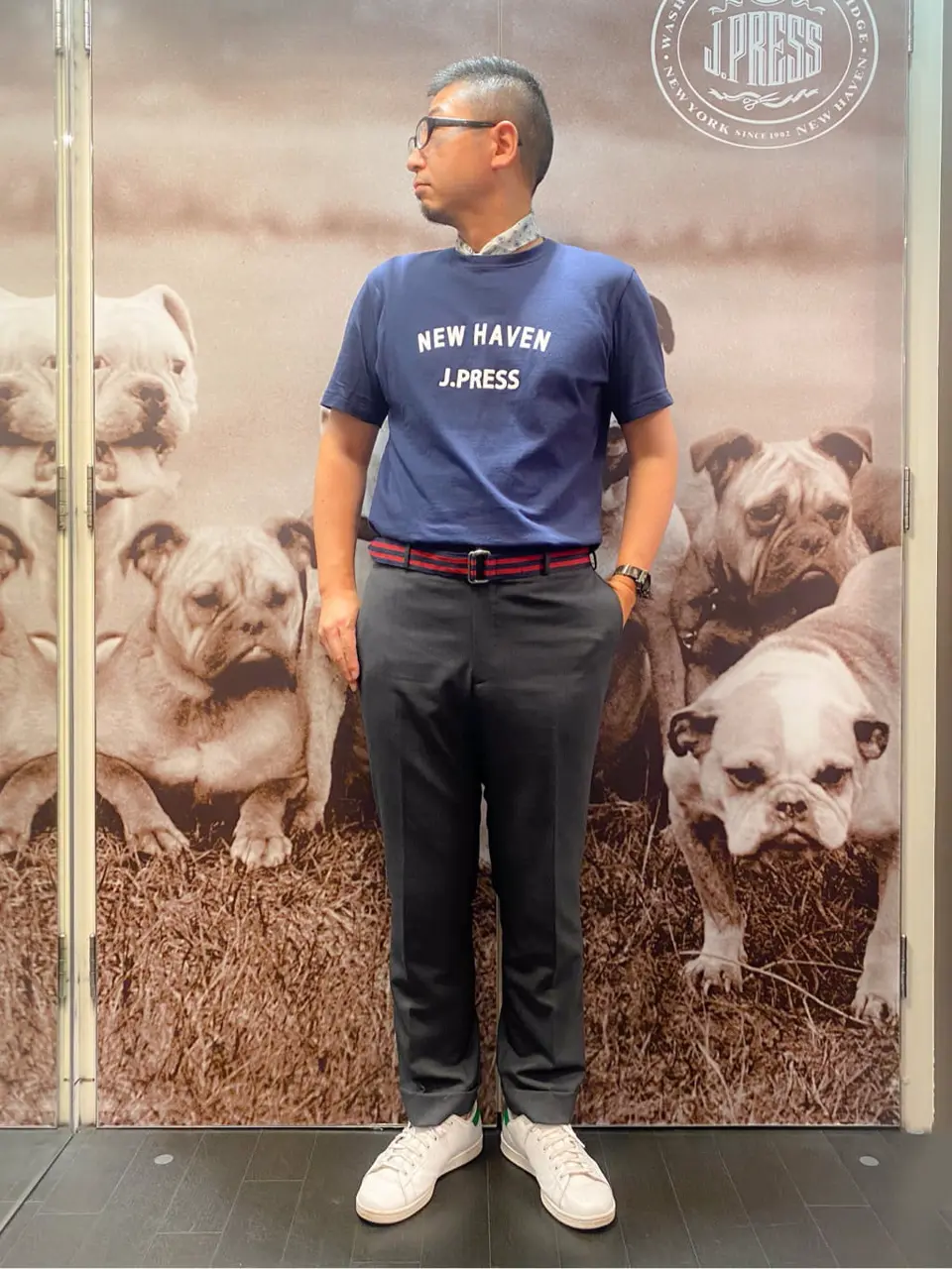 J.PRESS MEN 岩名 コーディネート画像