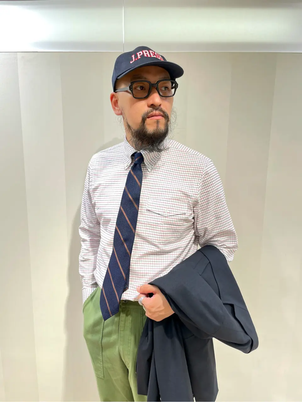 J.PRESS MEN 柳原 コーディネート画像