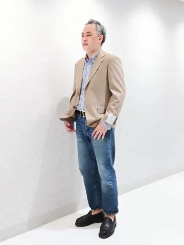 J.PRESS MEN 堤 コーディネート画像