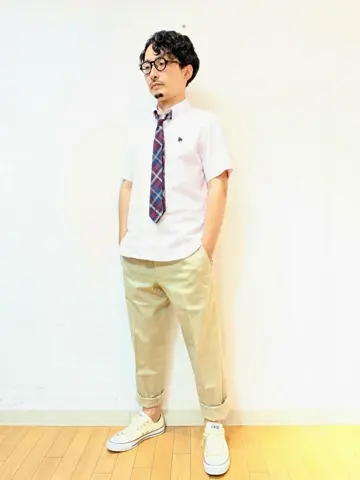 J.PRESS MEN 乾 コーディネート画像