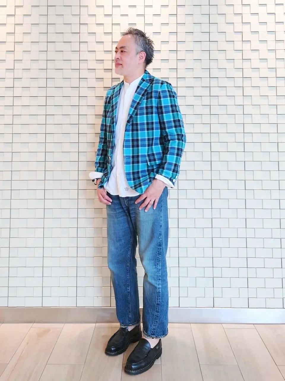 J.PRESS MEN 堤 コーディネート画像