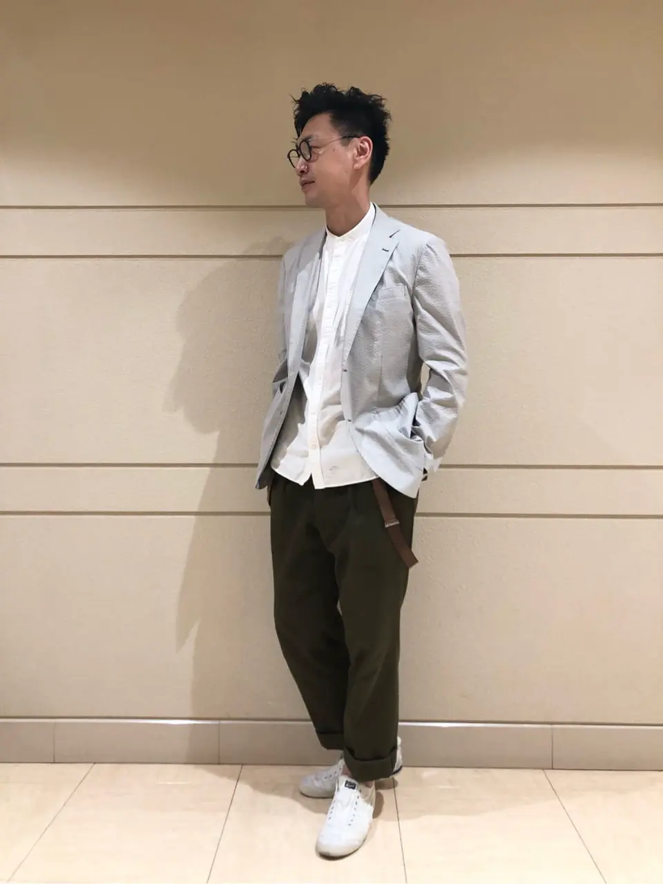  赤石 コーディネート画像