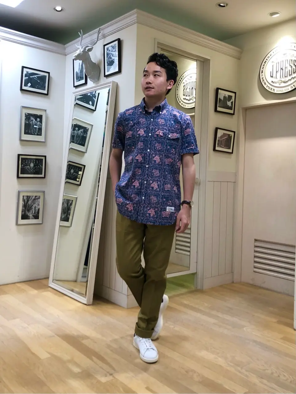 J.PRESS MEN 山本 コーディネート画像