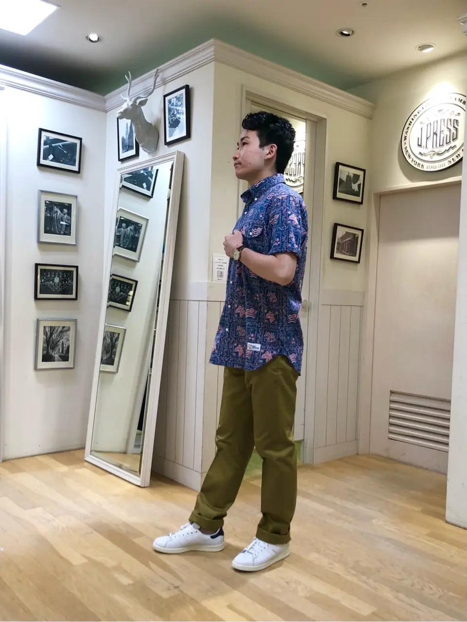 J.PRESS MEN 山本 コーディネート画像