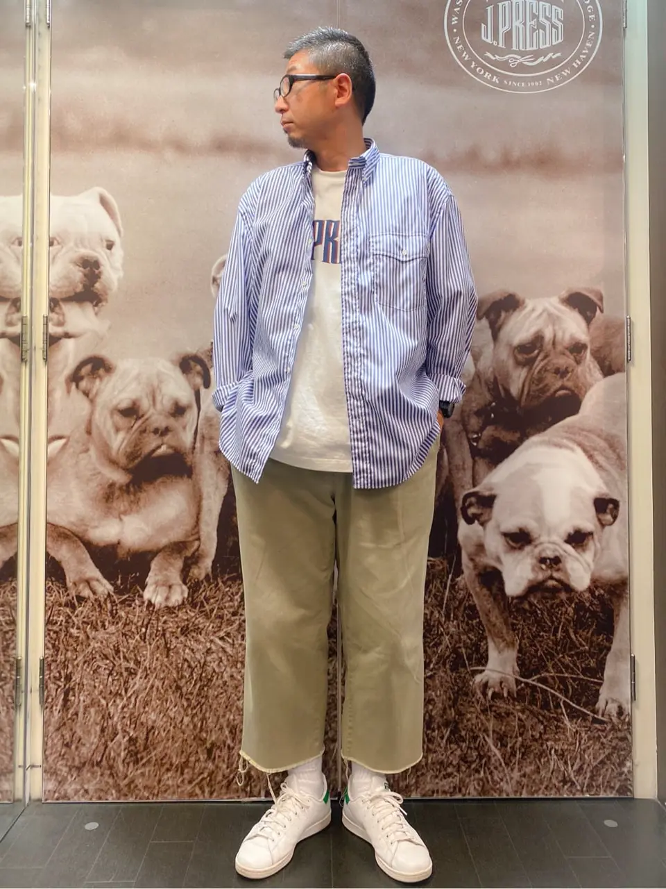 J.PRESS MEN 岩名 コーディネート画像