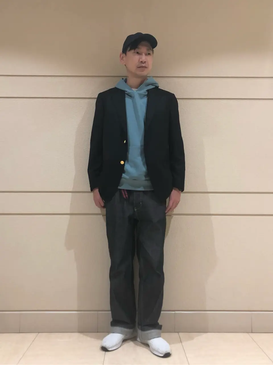  赤石 コーディネート画像