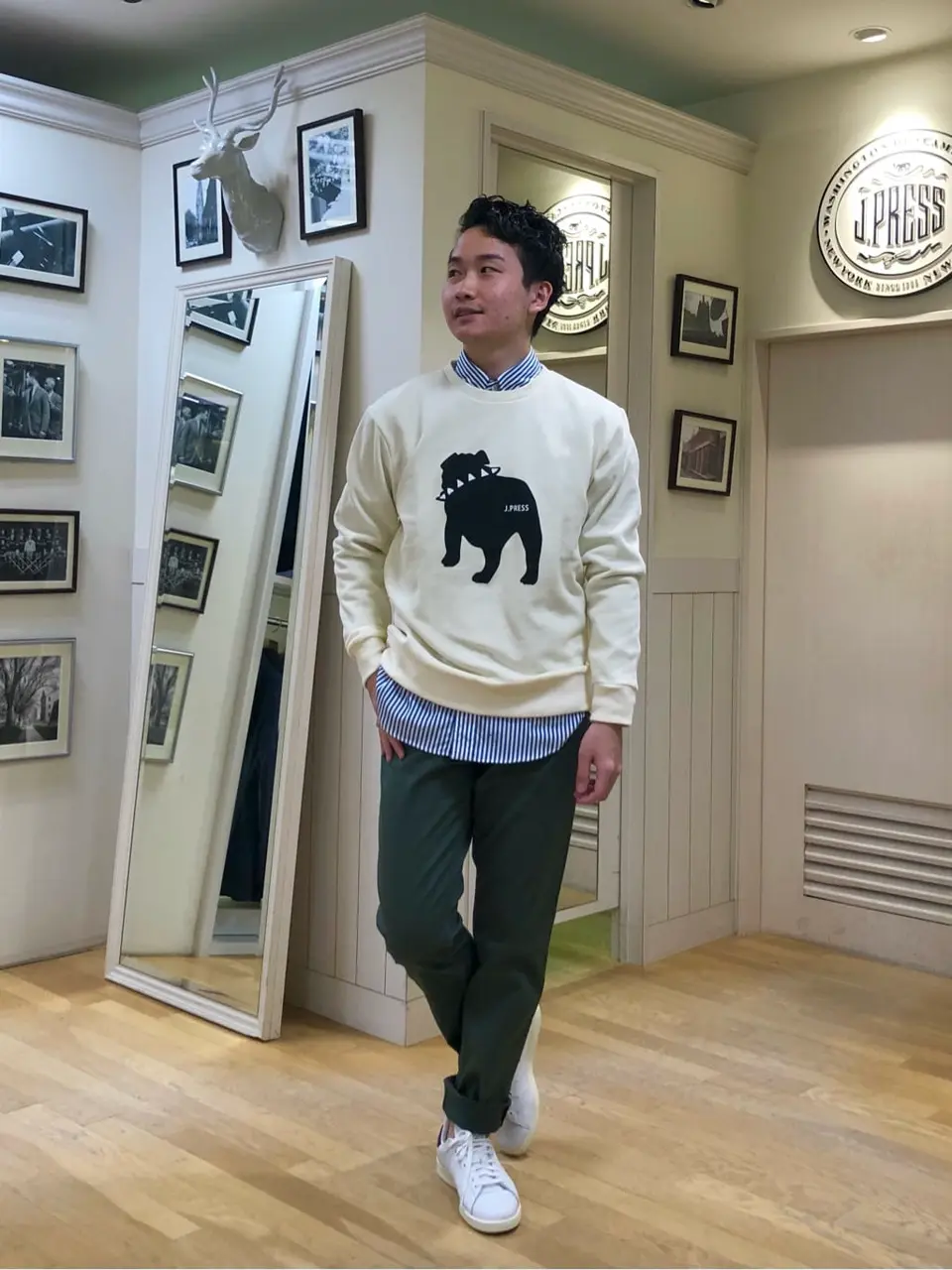 J.PRESS MEN 山本 コーディネート画像