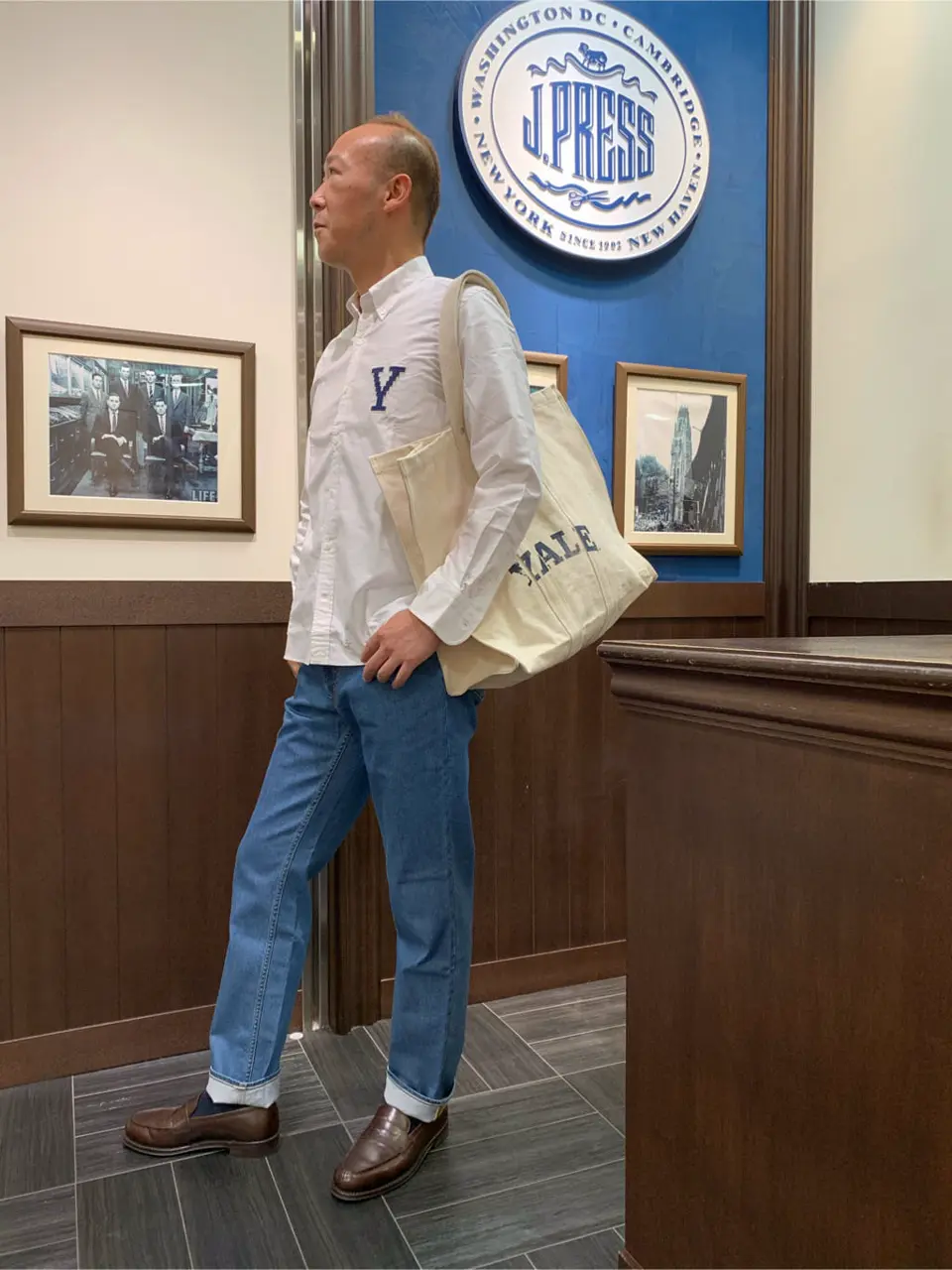 J.PRESS MEN 若山 コーディネート画像