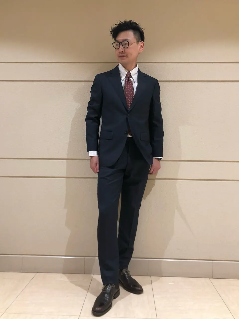 J.PRESS MEN 赤石 コーディネート画像