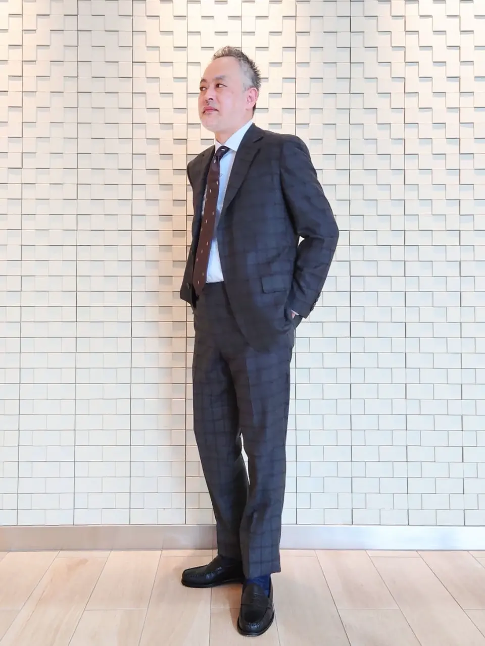 J.PRESS MEN 堤 コーディネート画像