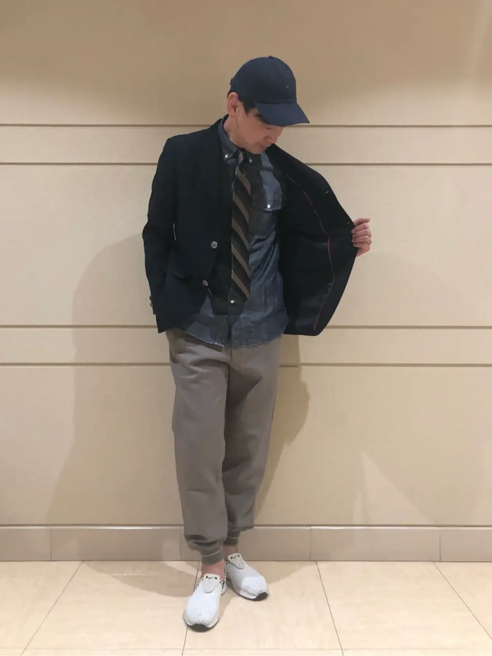 J.PRESS MEN 赤石 コーディネート画像