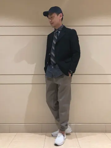 J.PRESS MEN 赤石 コーディネート画像