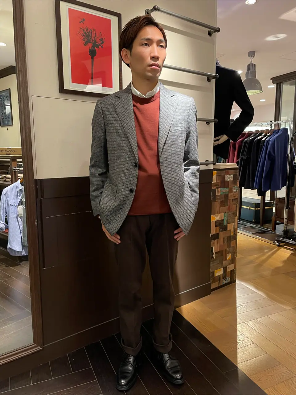  二口弘崇 コーディネート画像