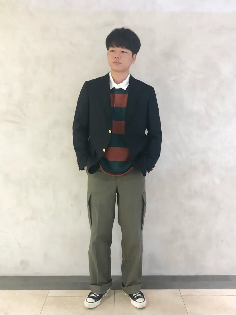 J.PRESS MEN 西本 コーディネート画像