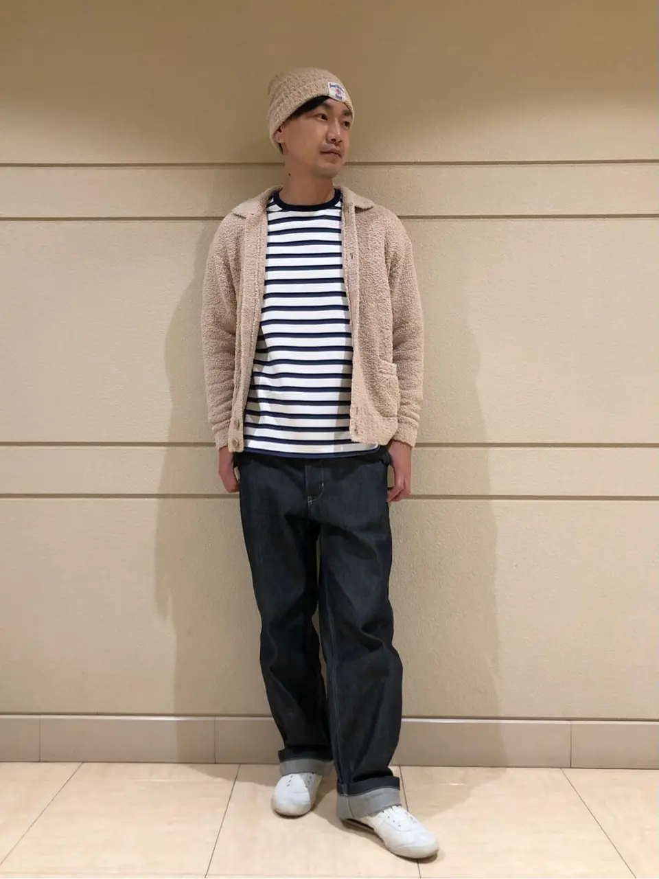  赤石 コーディネート画像