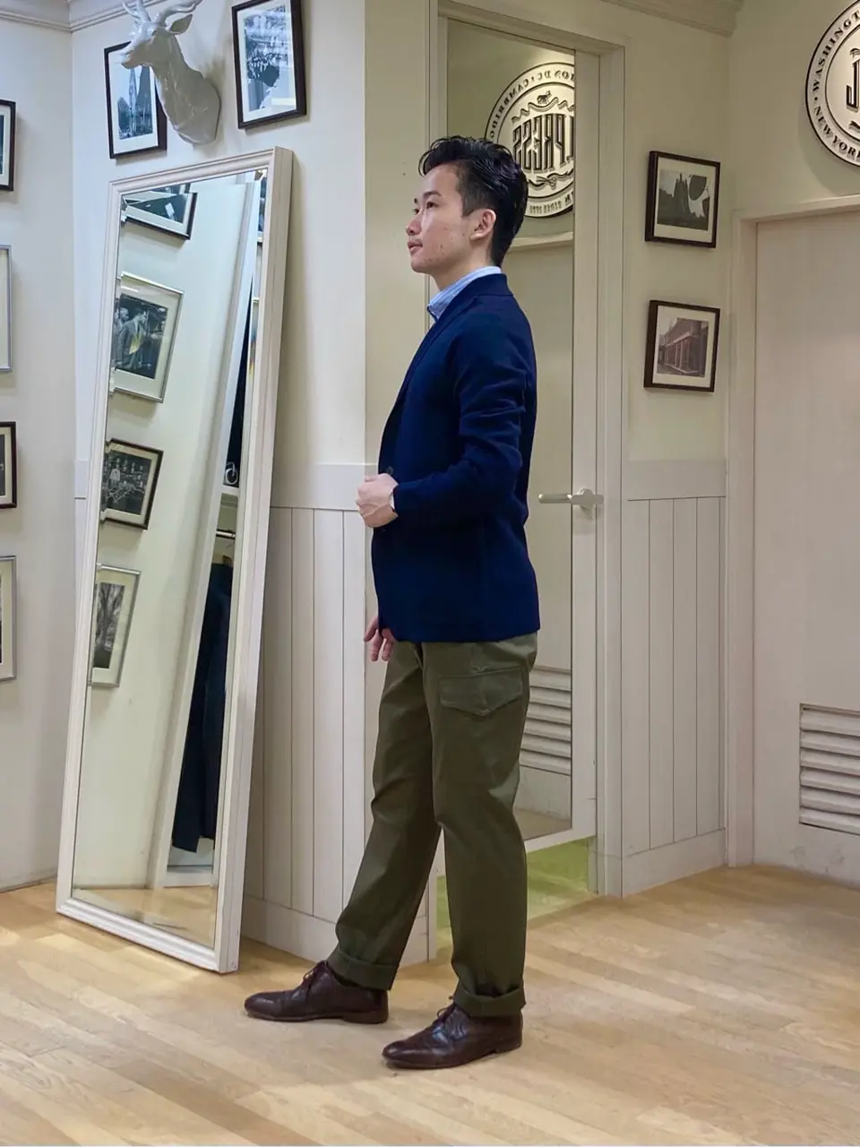 J.PRESS MEN 山本 コーディネート画像