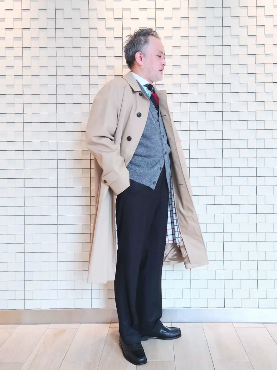 J.PRESS MEN 堤 コーディネート画像