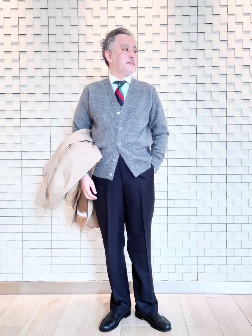 J.PRESS MEN 堤 コーディネート画像