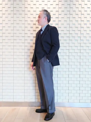 J.PRESS MEN 堤 コーディネート画像