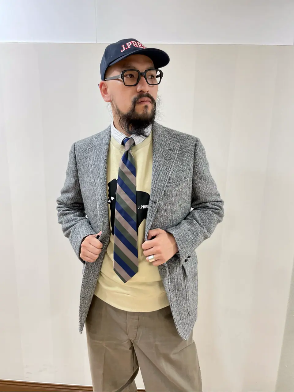 J.PRESS MEN 柳原 コーディネート画像