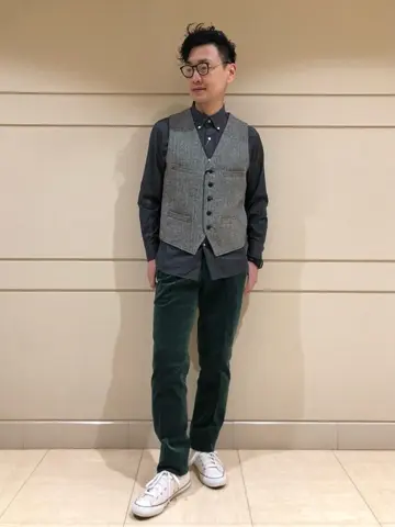 J.PRESS MEN 赤石 コーディネート画像