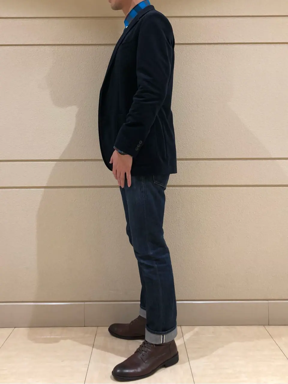 J.PRESS MEN 赤石 コーディネート画像