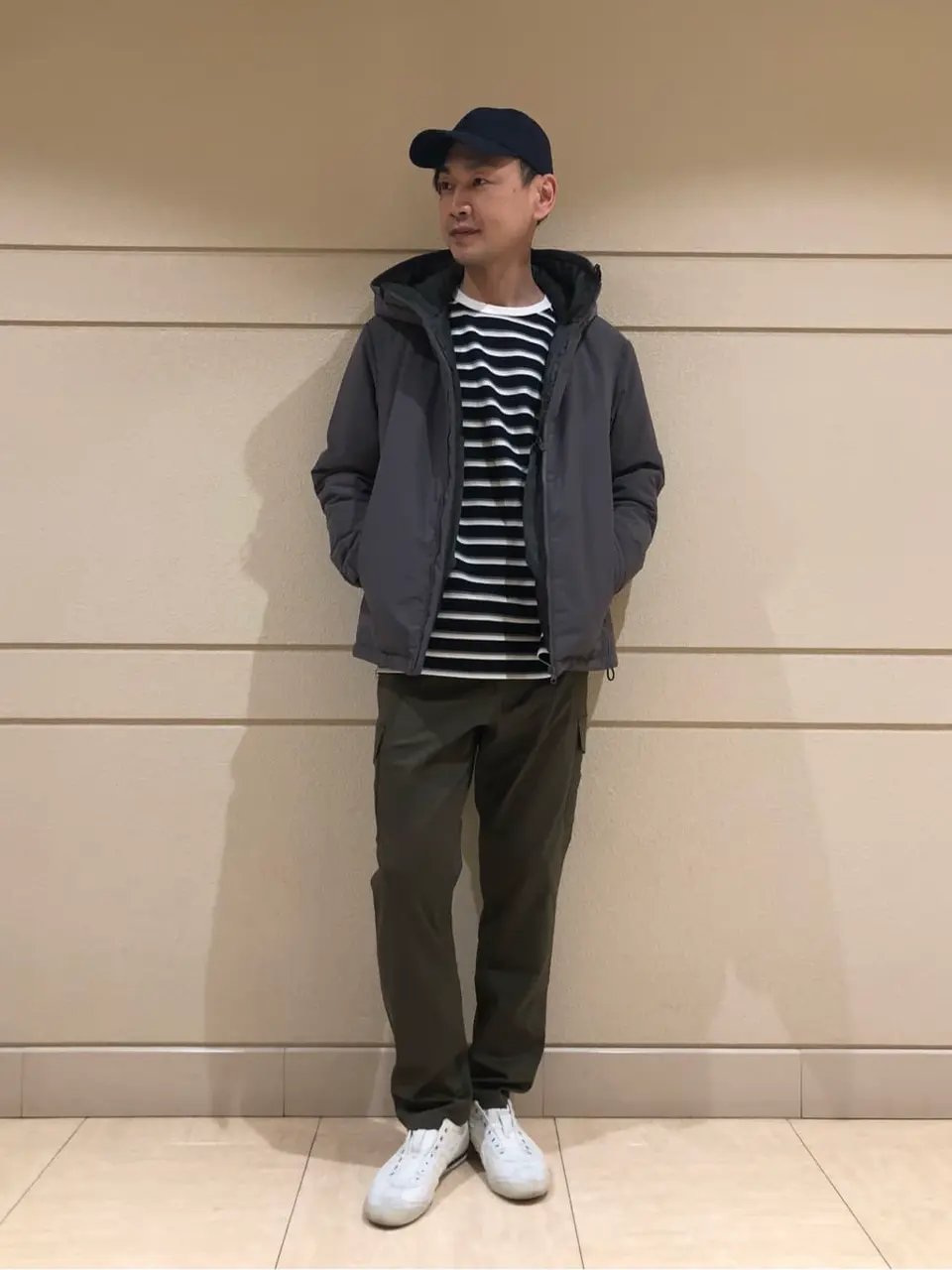  赤石 コーディネート画像