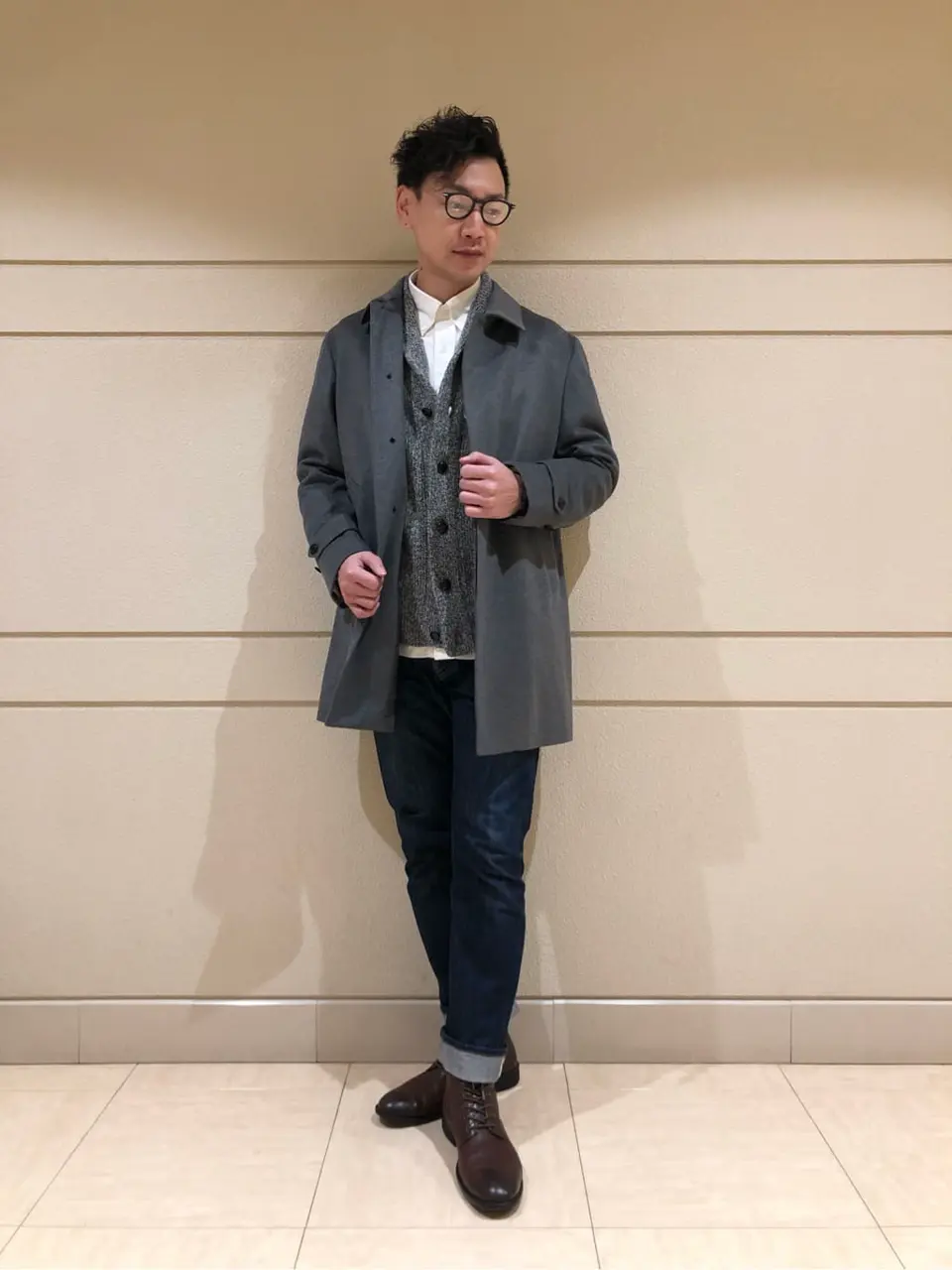 J.PRESS MEN 赤石 コーディネート画像